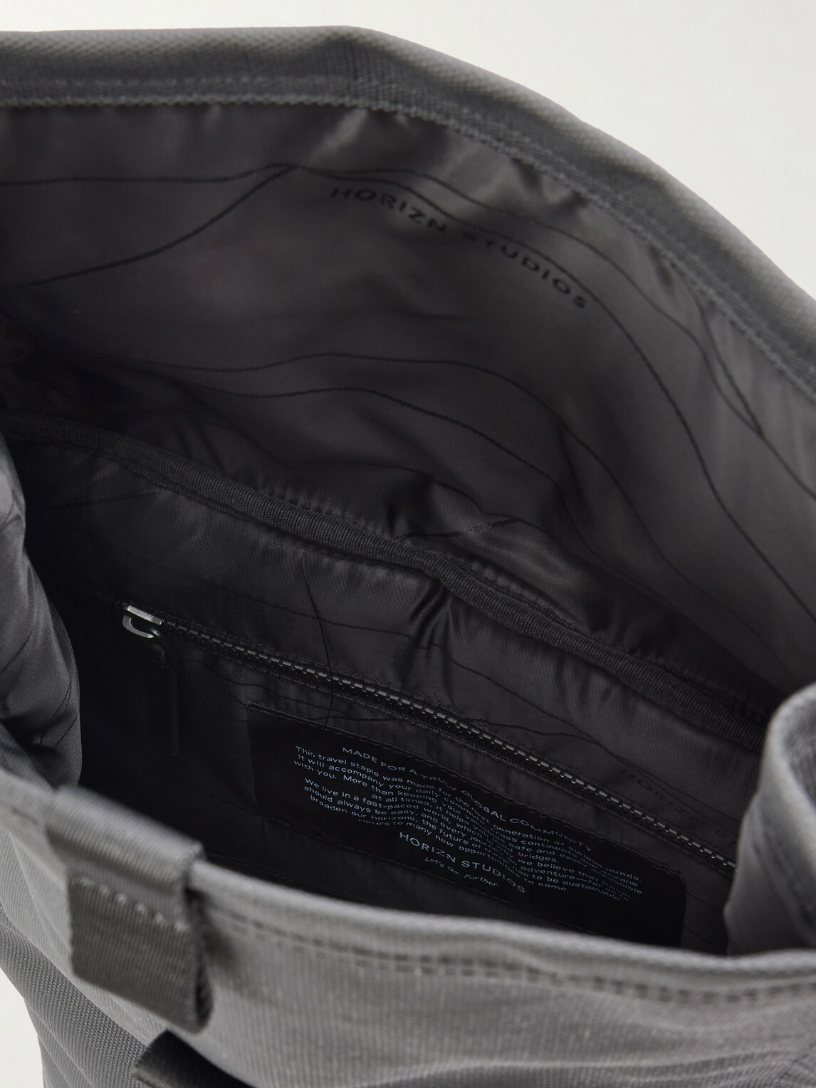 Horizn Studios - SoFo Rolltop X Waxed Cotton-Canvas Backpack
