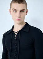 Dolce & Gabbana Jersey Polo Sweater