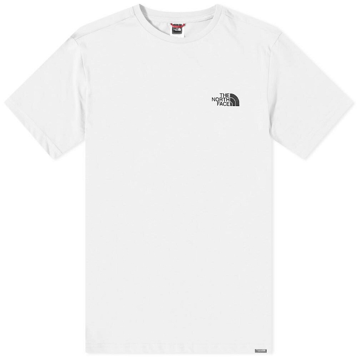 Photo: The North Face Men's Simple Dome T-Shirt in White