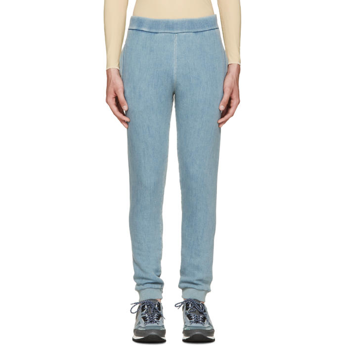 Photo: Maison Margiela Indigo Slim Lounge Pants