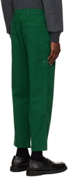 PS by Paul Smith Green Carpenter Trousers