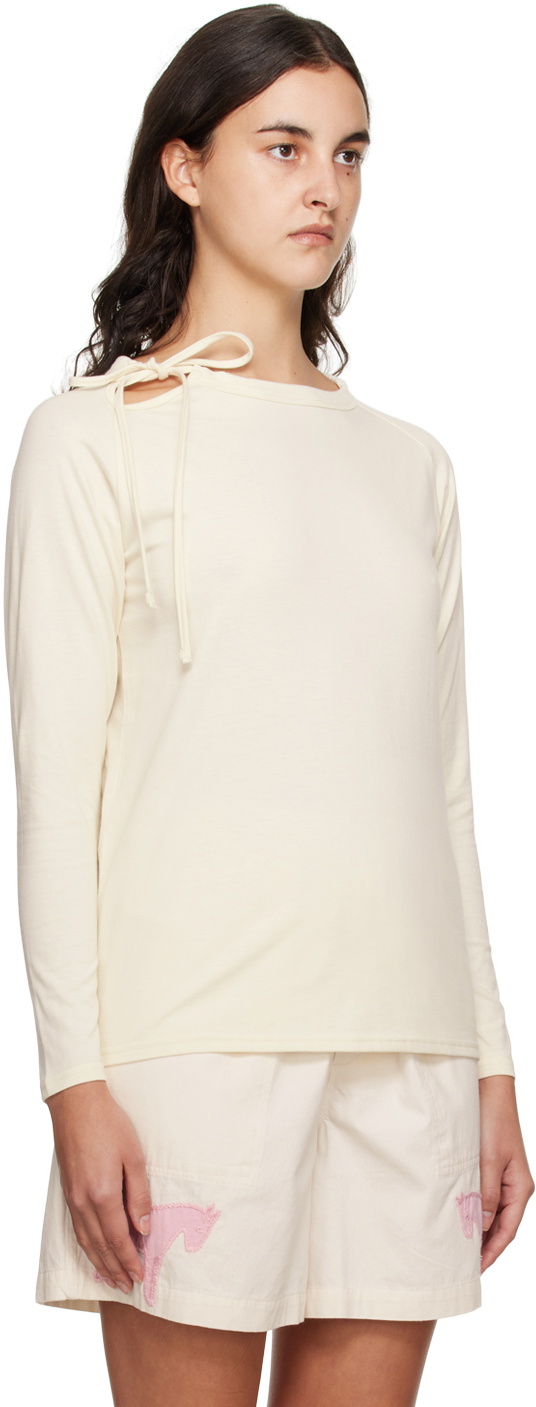 S.S.Daley Off-White Harris Long Sleeve T-Shirt