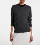 The Row Ondre cashmere and silk sweater