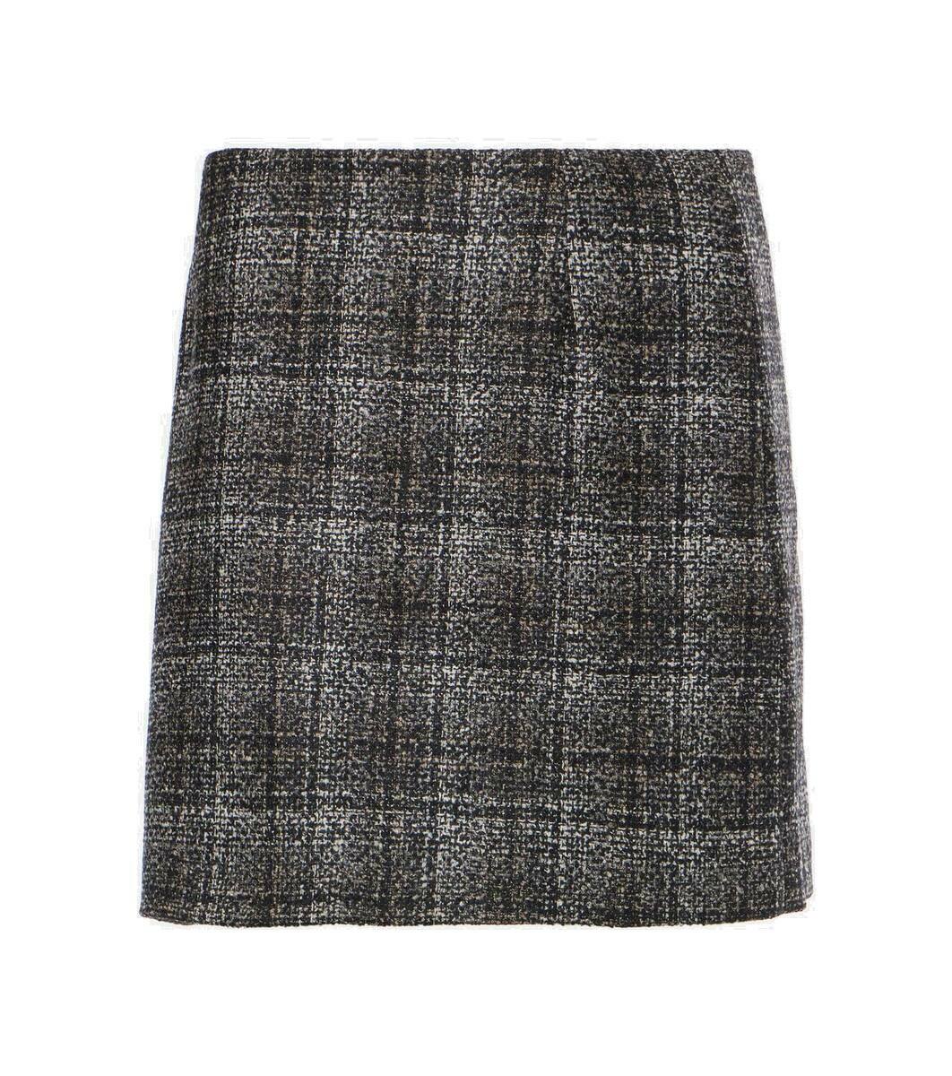 スカート BLAZE MILANO Brown crepe Novalis skirt (SKMSK01NO 0022) Brown crepe Novalis skirt – G&B