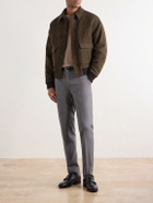 Slowear - Incotex Straight-Leg Tropical Wool Suit Trousers - Gray