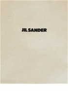 JIL SANDER - Linen & Canvas Logo Tote Bag