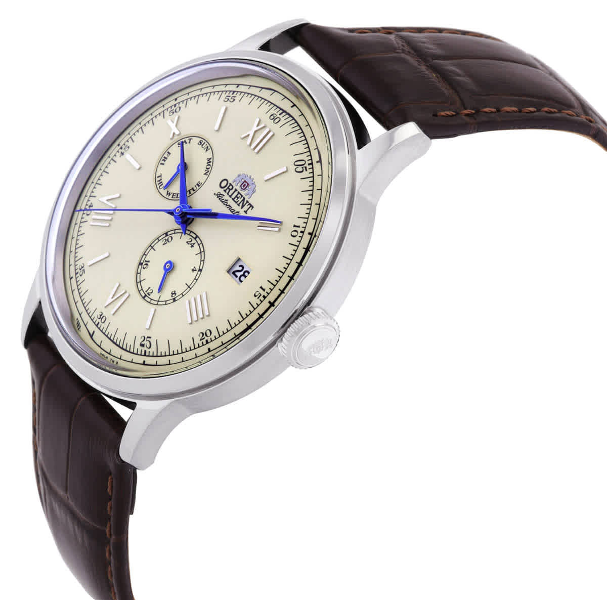 Orient Bambino Version 8 Automatic Champagne Dial Mens Watch RA-AK0702Y10B