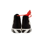 Off-White Black Vulcanized High-Top Sneakers