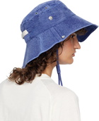 JACQUEMUS Blue 'The de-Nîmes denim' Bucket Hat