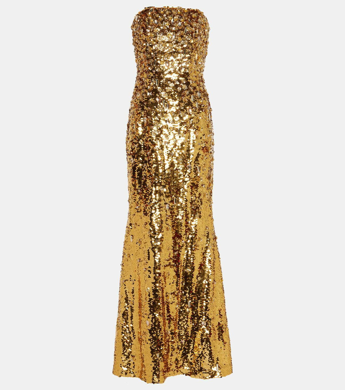 Carolina Herrera Sequined strapless gown Carolina Herrera