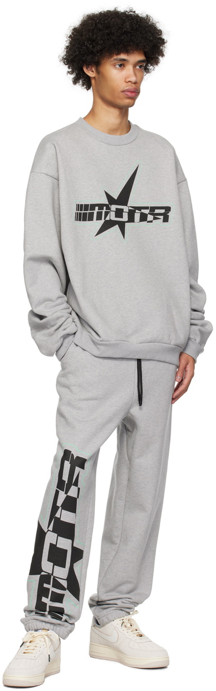 Members of the Rage Gray Oversized Sweatshirt
