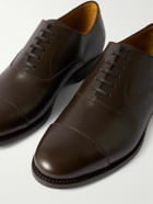 MORJAS - Leather Oxford Shoes - Brown