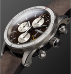Bremont - Boeing 100 Automatic Chronometer 43mm Titanium and Leather Watch - Brown