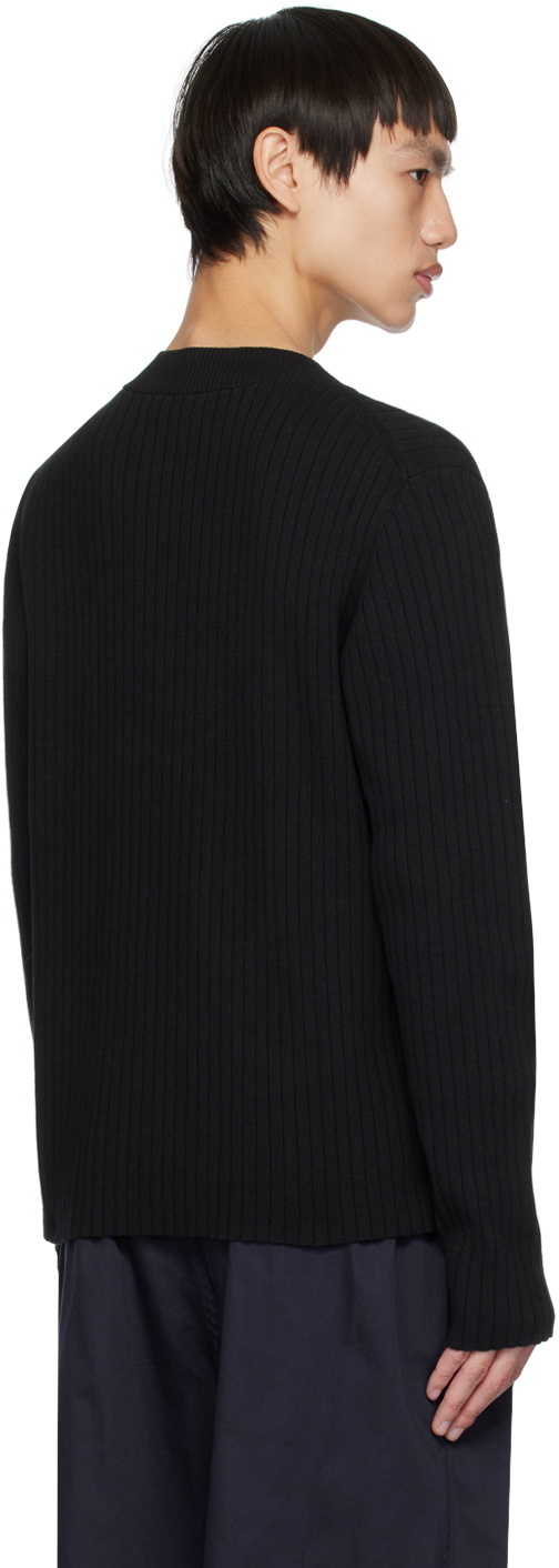 Filippa K Black Plated Sweater