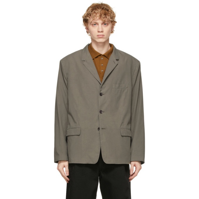 Photo: Lemaire Grey Ventile® Soft Single Breasted Blazer