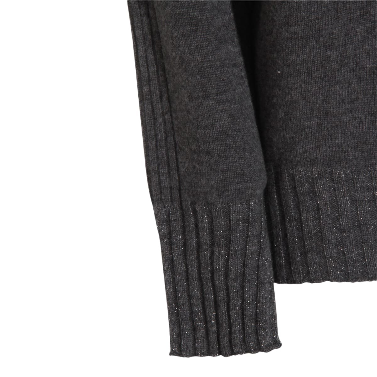 TwinSet Grey Wool Knitwear