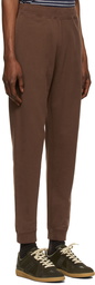 Sunspel Brown Loopback Lounge Pants