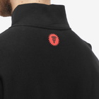 ICECREAM Men's Quarter Zip Sweat in Black