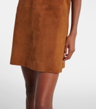Frame The Suede City suede minidress