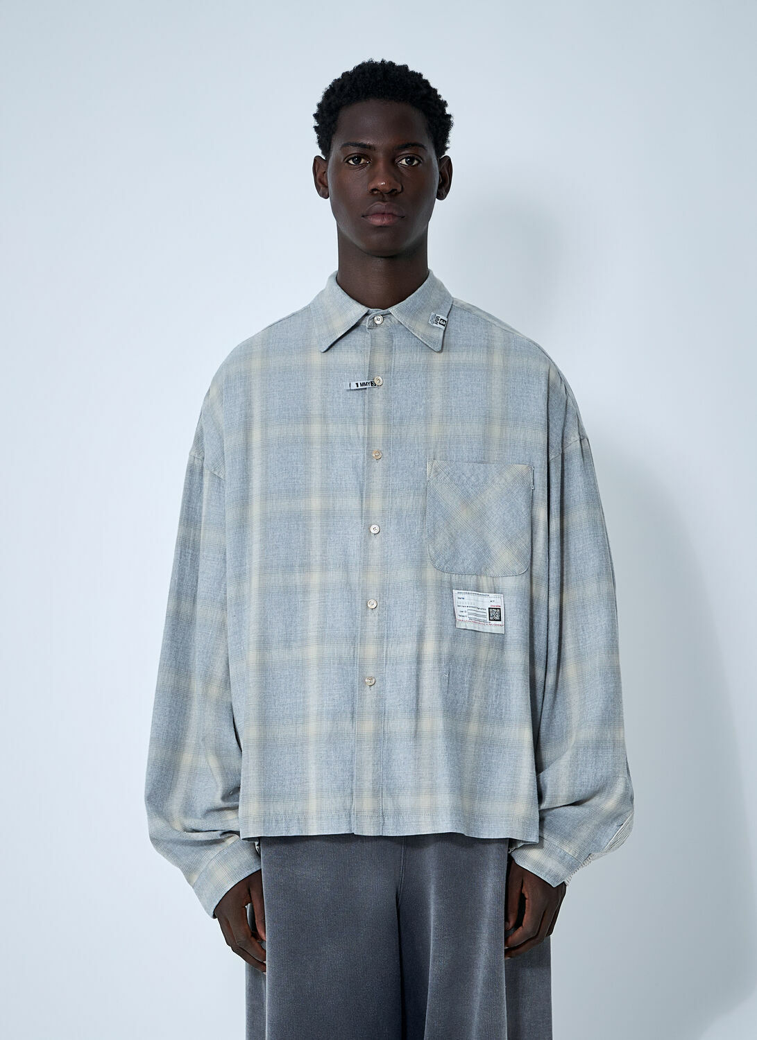 Maison Mihara Yasuhiro Distressed Shirt