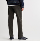 Ermenegildo Zegna - Cotton-Blend Twill Trousers - Green