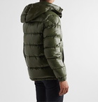 Moncler - Maya Quilted Shell Hooded Down Jacket - Green