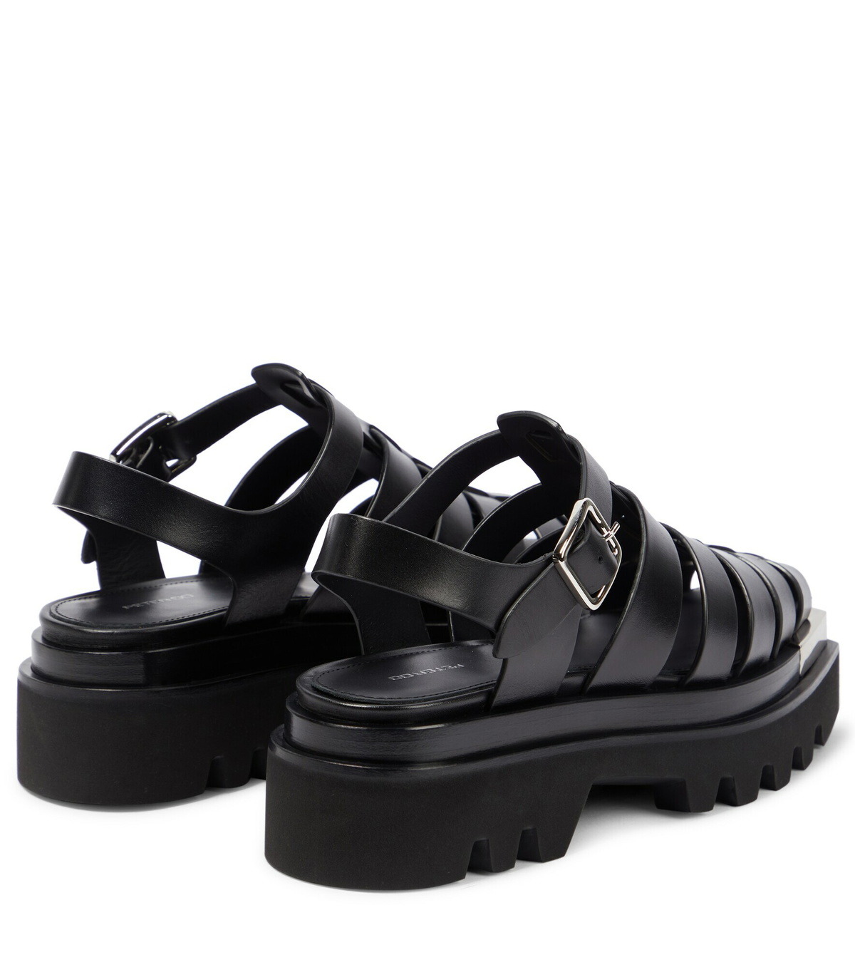 Peter Do Leather platform sandals Peter Do