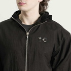 Thug Club Men's Nylon Hooded Jacket in Black
