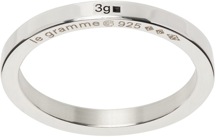 Photo: Le Gramme Silver 'La 3g' Ring
