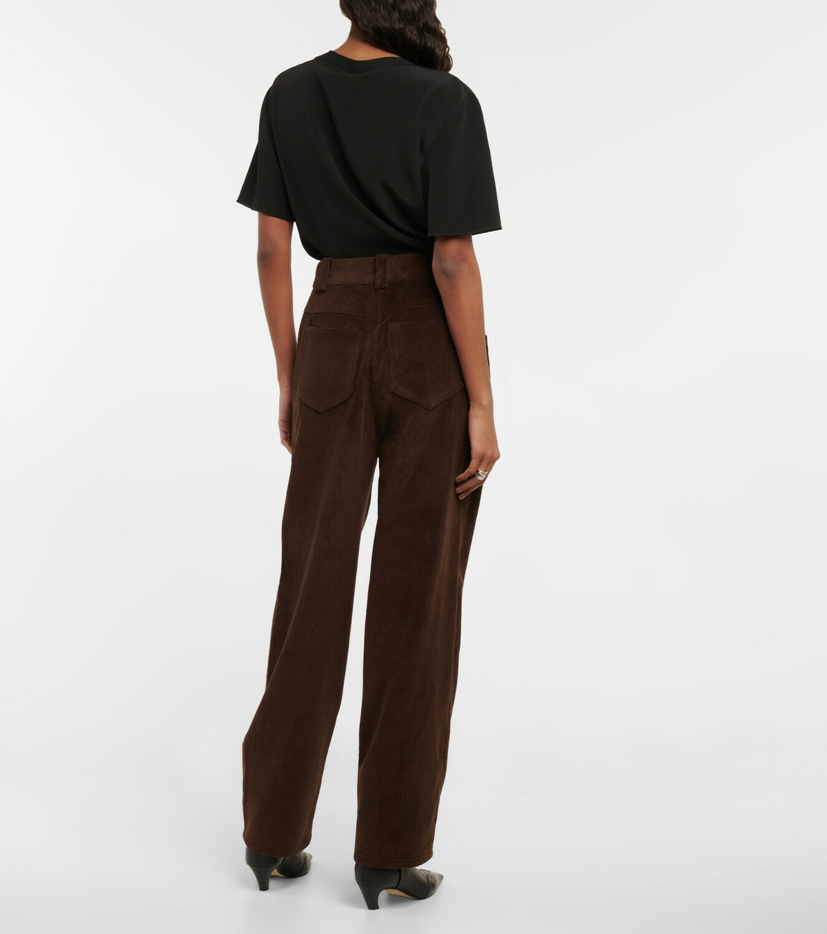 Khaite - Preen low-rise wide-leg corduroy pants Khaite