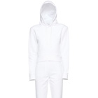 A-Plan-Application White Fitted Hoodie