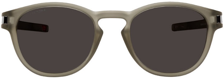 Photo: Oakley Grey Translucent Latch Sunglasses
