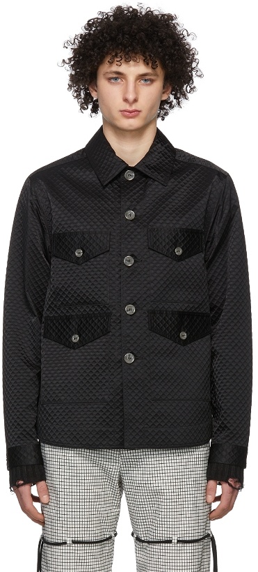 Photo: Song for the Mute Black Flat Four Pocket Jacket