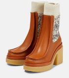 Chloe - Jamie leather Chelsea boots