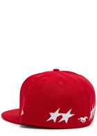 Twojeys X New Era Logo-embroidered Twill cap Red