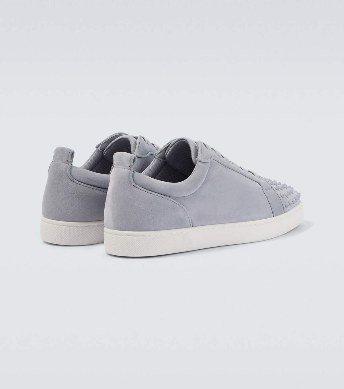 Christian Louboutin Louis Junior Spikes suede sneakers