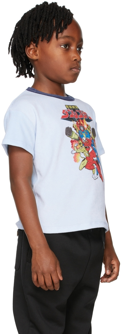 Doublet SSENSE Exclusive Kids Blue Anime Character T-Shirt