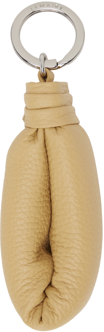 LEMAIRE Beige Wadded Keychain Lemaire