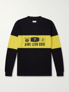 Aimé Leon Dore - Rally Logo-Print Cotton Sweater - Black