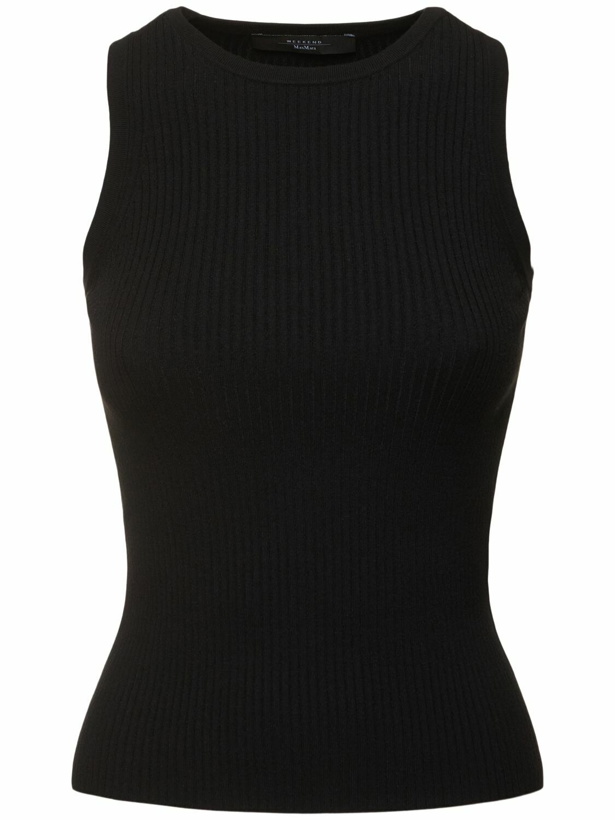 Photo: WEEKEND MAX MARA Olimpo Sleeveless Rib Knit Top