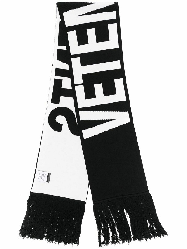 Photo: VETEMENTS - Scarf With Logo