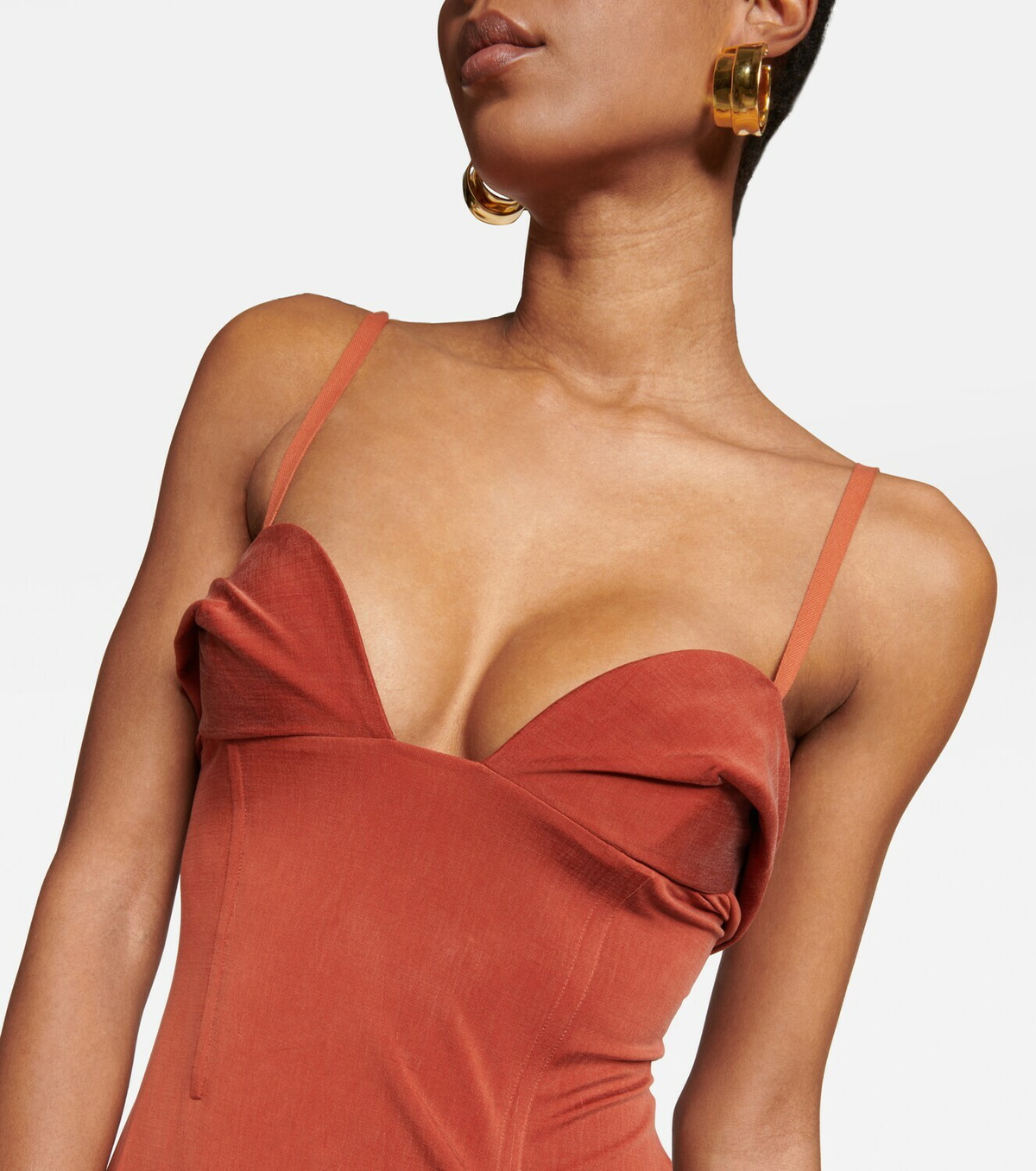 Jacquemus - La Robe Praia jersey maxi dress Jacquemus