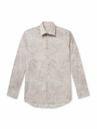 Etro - Slim-Fit Paisley-Print Cotton Shirt - Neutrals