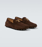 Tod's - T Timeless suede loafers