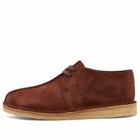 Clarks Originals Men's Desert Trek in Dark Rust Brown