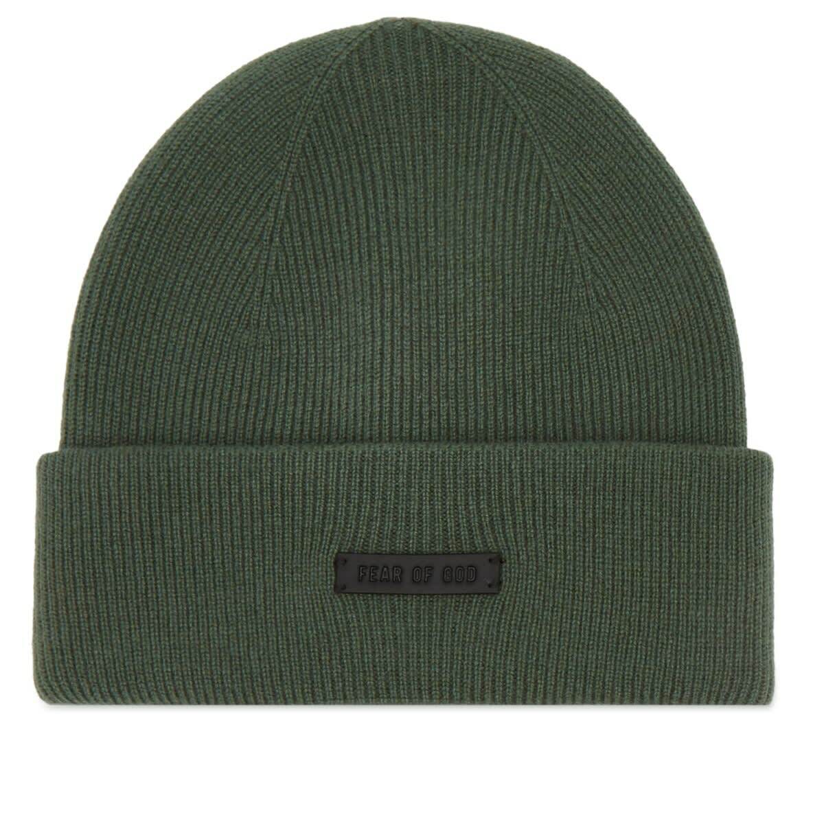 Fear of God Men's Cashmere Beanie in Eucalyptus 