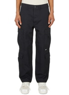 Surplus Cargo Track Pants in Black