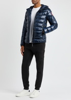 Canada Goose Crofton Navy Quilted Shell Jacket, Navy, Shell Jacket Blue