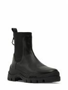 MONCLER - 50mm Larue Chelsea Leather Ankle Boots