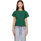 rag & bone Green Kelly Washed Boxy T-shirt